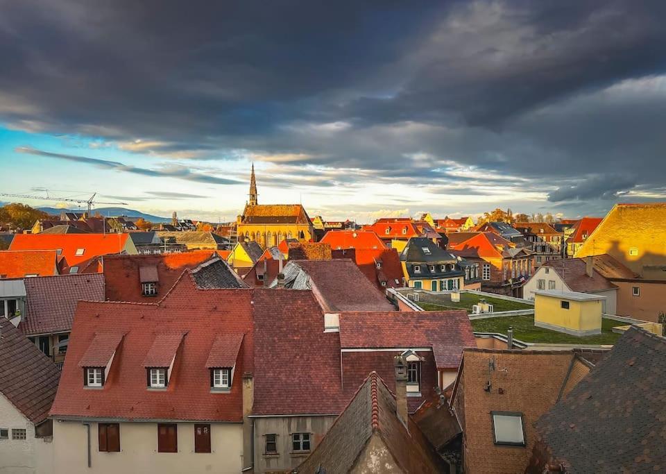 Ferienwohnung Aux Toits D'Alsace Sélestat Exterior foto